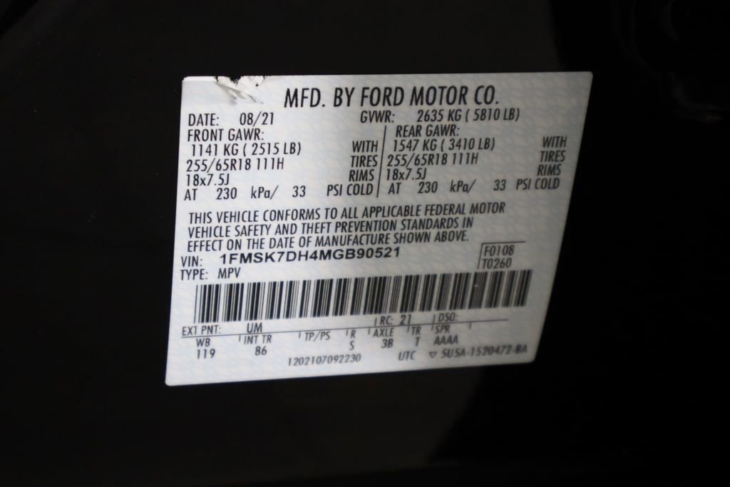 Used 2021 Ford Explorer XLT image 38