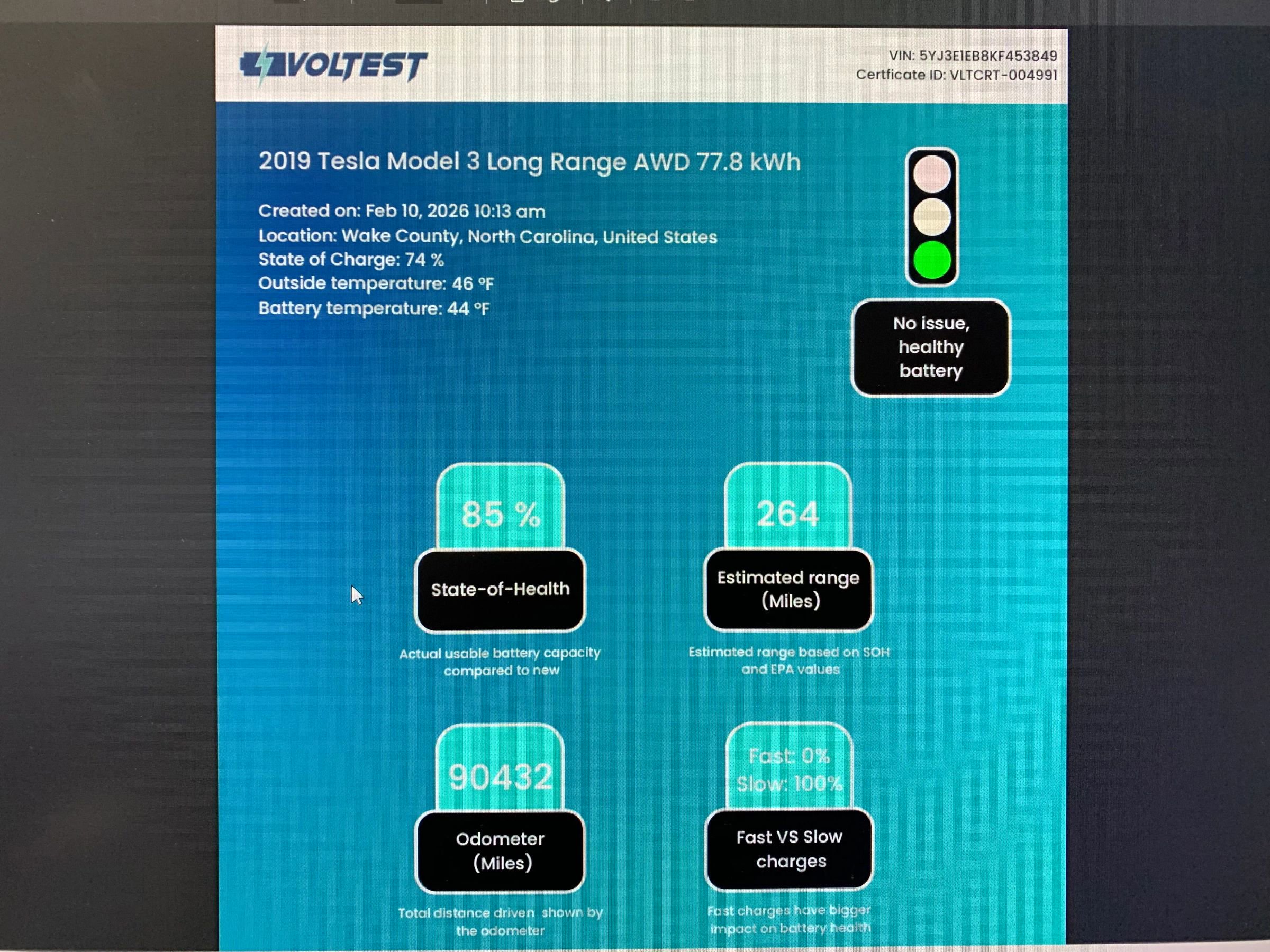 Used 2019 Tesla Model 3 Long Range image 28