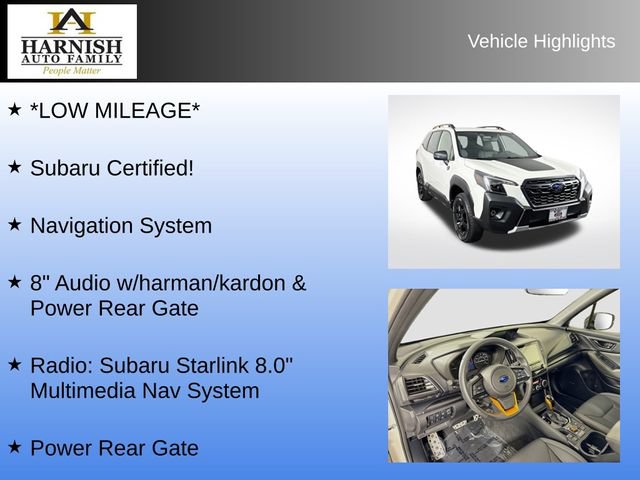 Certified 2023 Subaru Forester Wilderness AWD/4WD image 8