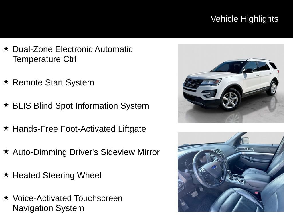 Used 2017 Ford Explorer XLT w/ Equipment Group 202A image 26