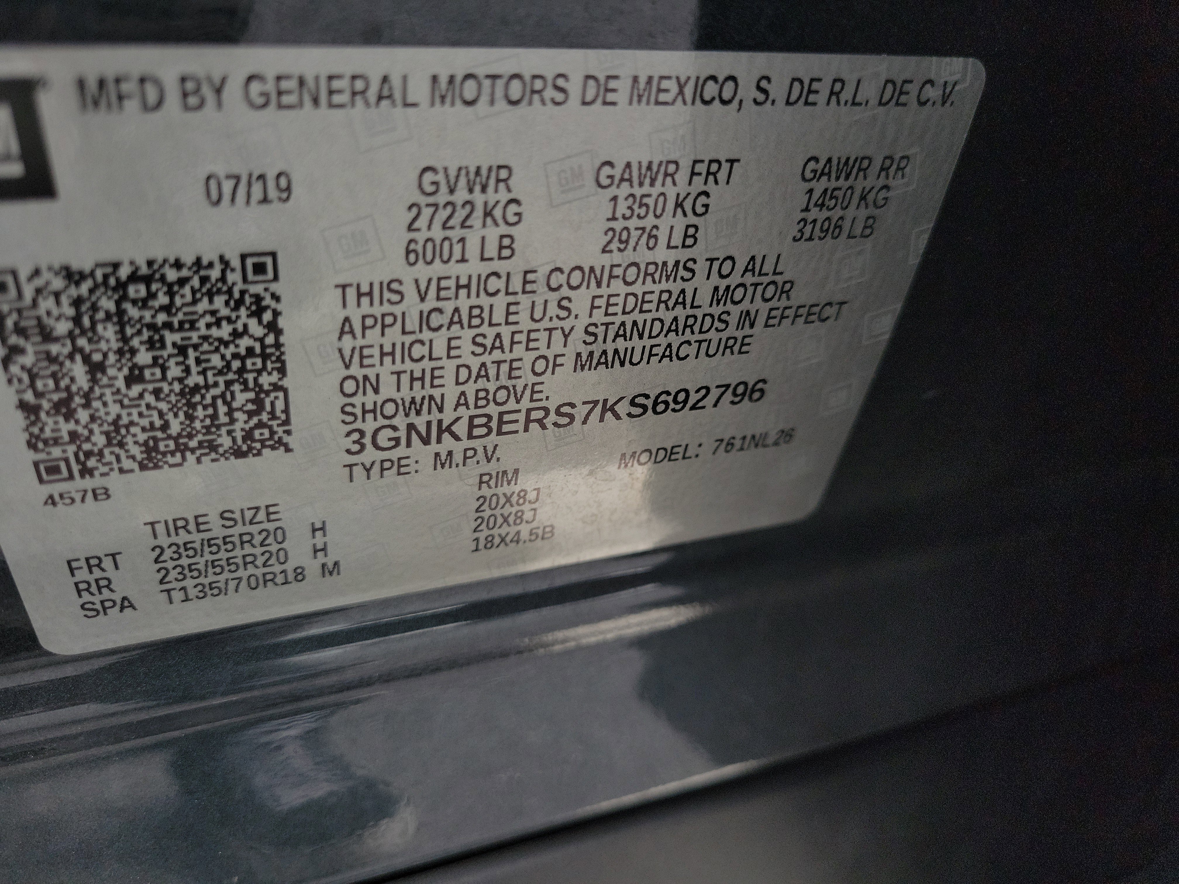 Certified 2019 Chevrolet Blazer RS FWD image 37