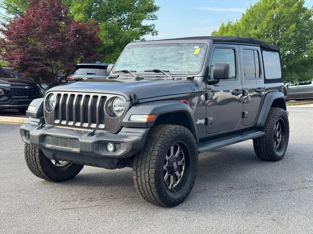 Used 2018 Jeep Wrangler Unlimited Sport S AWD/4WD image 7