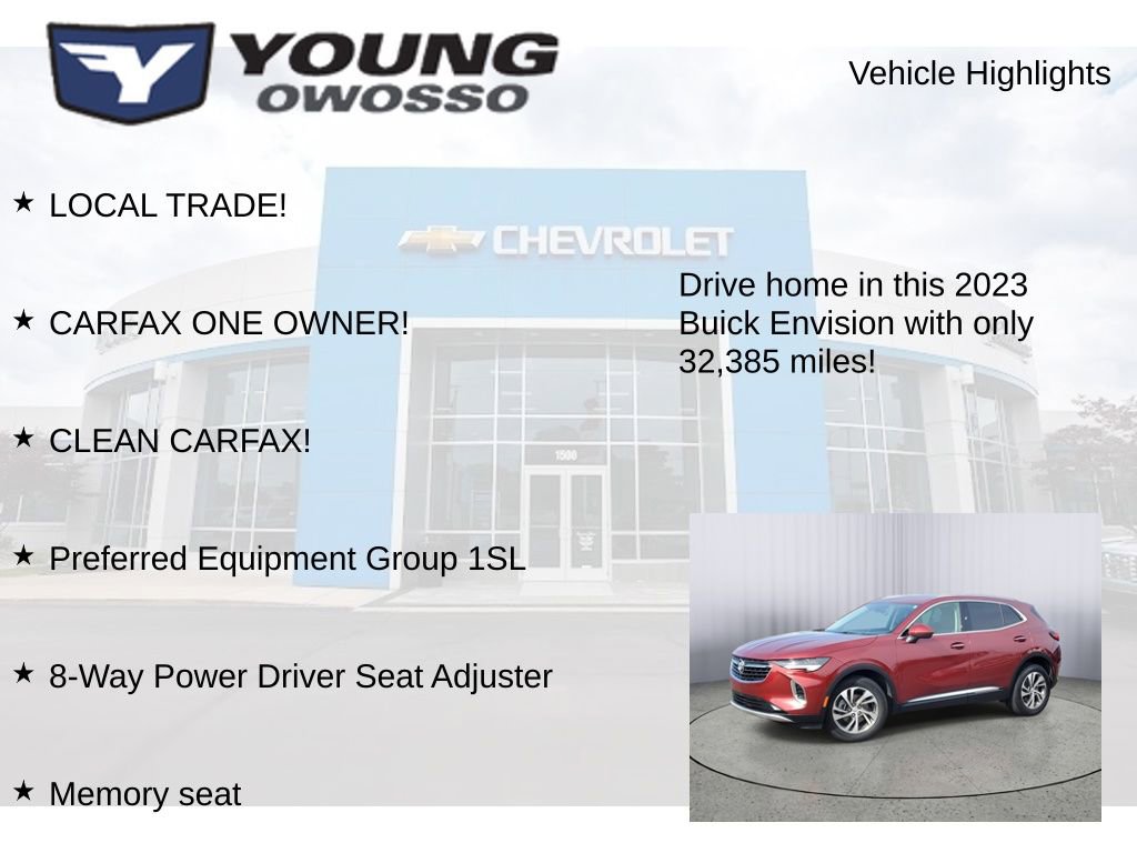 Used 2023 Buick Envision Essence AWD/4WD image 7