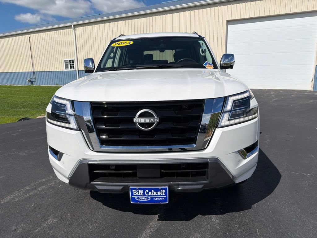 Used 2023 Nissan Armada Platinum w/ Captain's Chairs Package AWD/4WD image 9