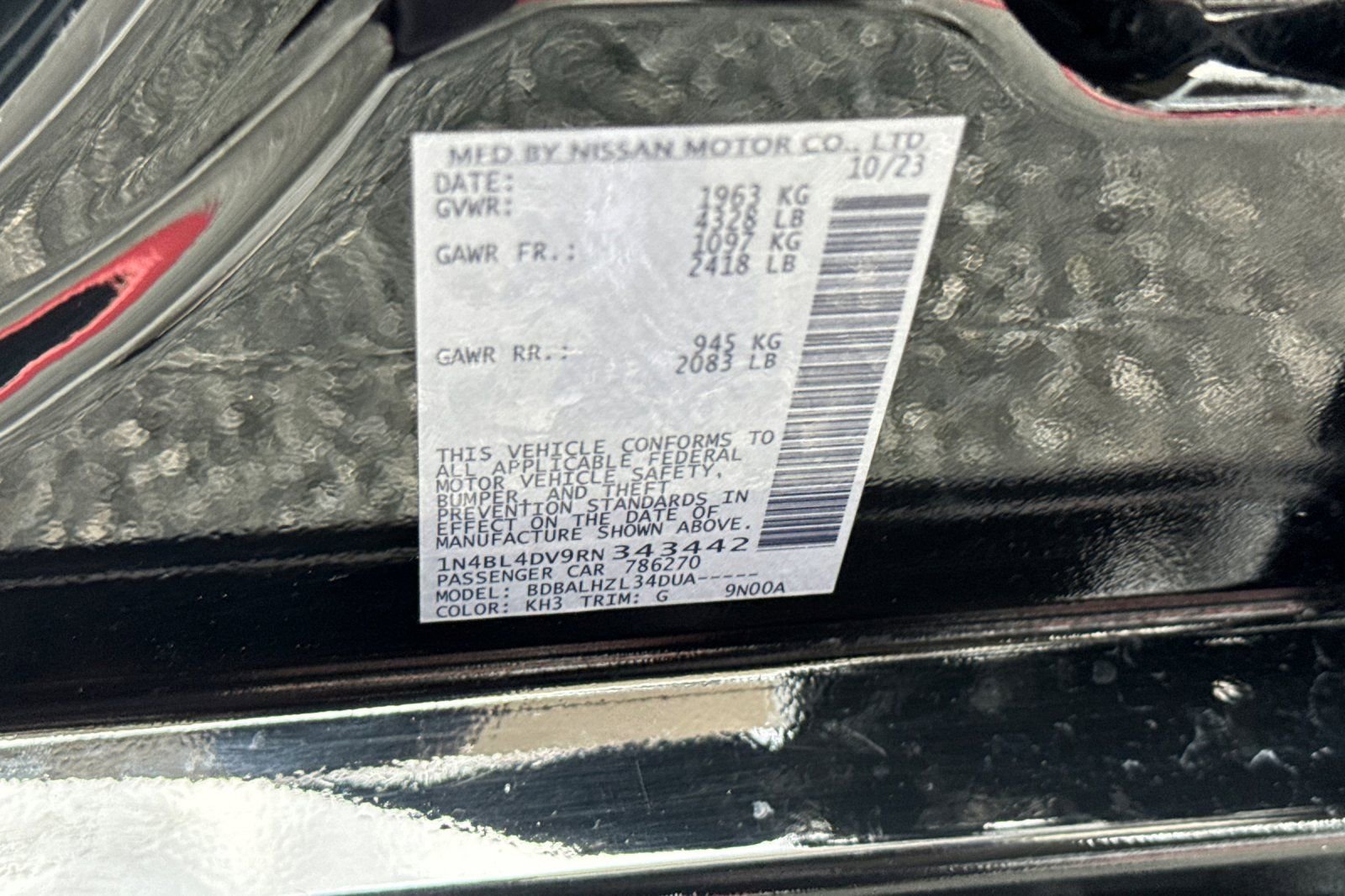 Used 2024 Nissan Altima 2.5 SV FWD image 27