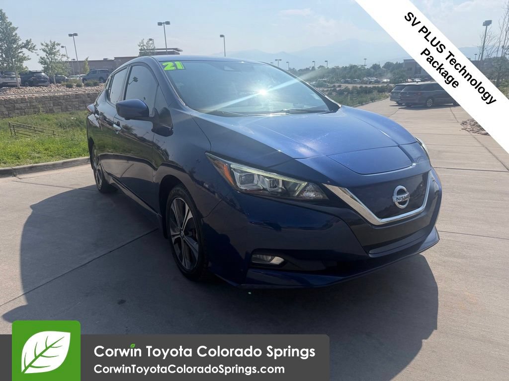 Used 2021 Nissan Leaf SV Plus w/ SV Plus Technology Package FWD 360° Tour