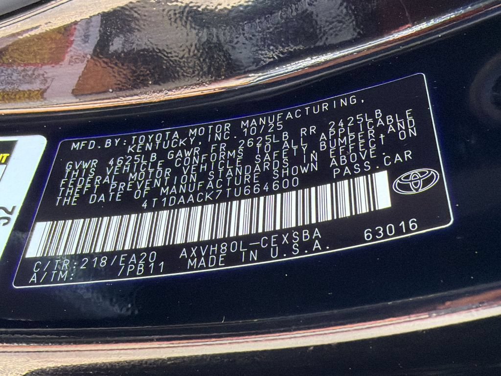 Used 2026 Toyota Camry SE FWD image 39