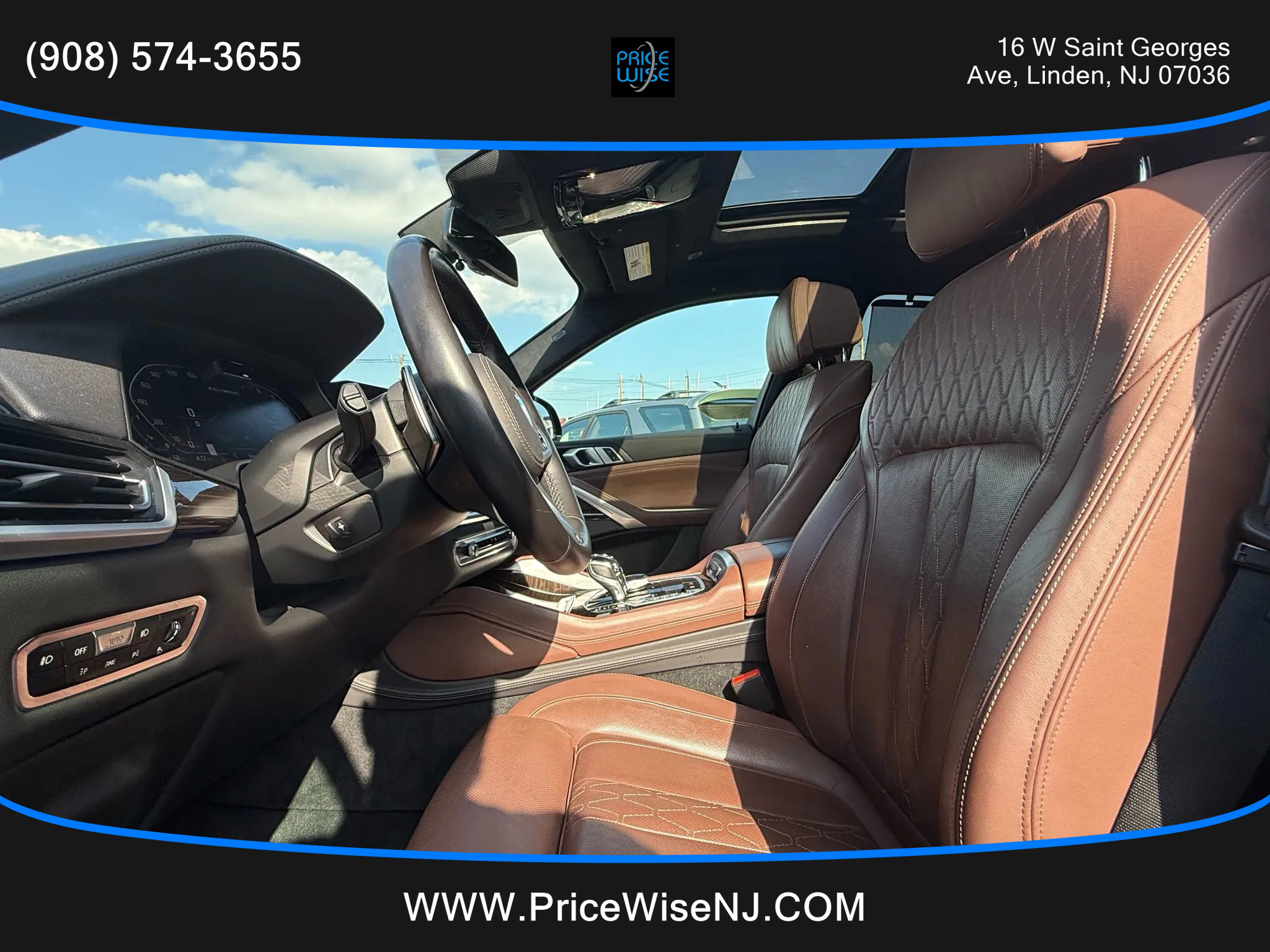 Used 2021 BMW X6 M50i w/ Executive Package image 8