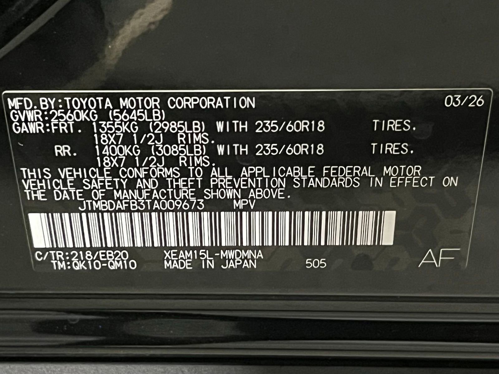 New 2026 Toyota bZ AWD/4WD image 19