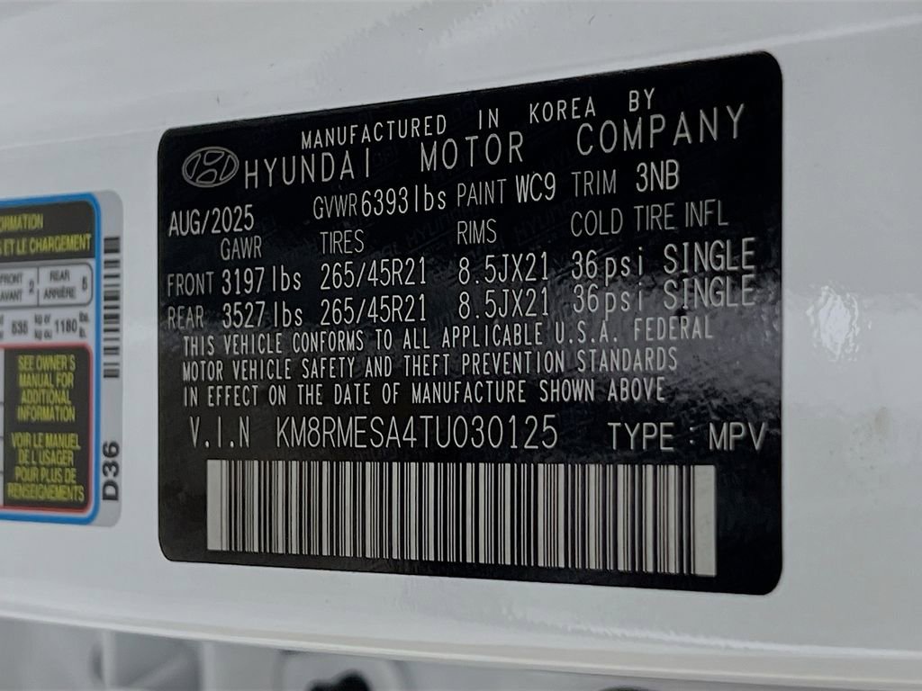 New 2026 Hyundai Palisade Calligraphy image 27