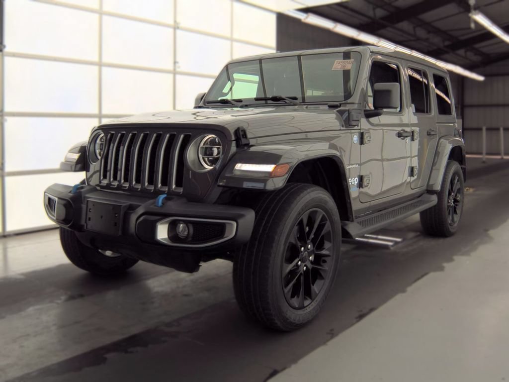 Certified 2022 Jeep Wrangler Unlimited Sahara w/ Cold Weather Group AWD/4WD image 1
