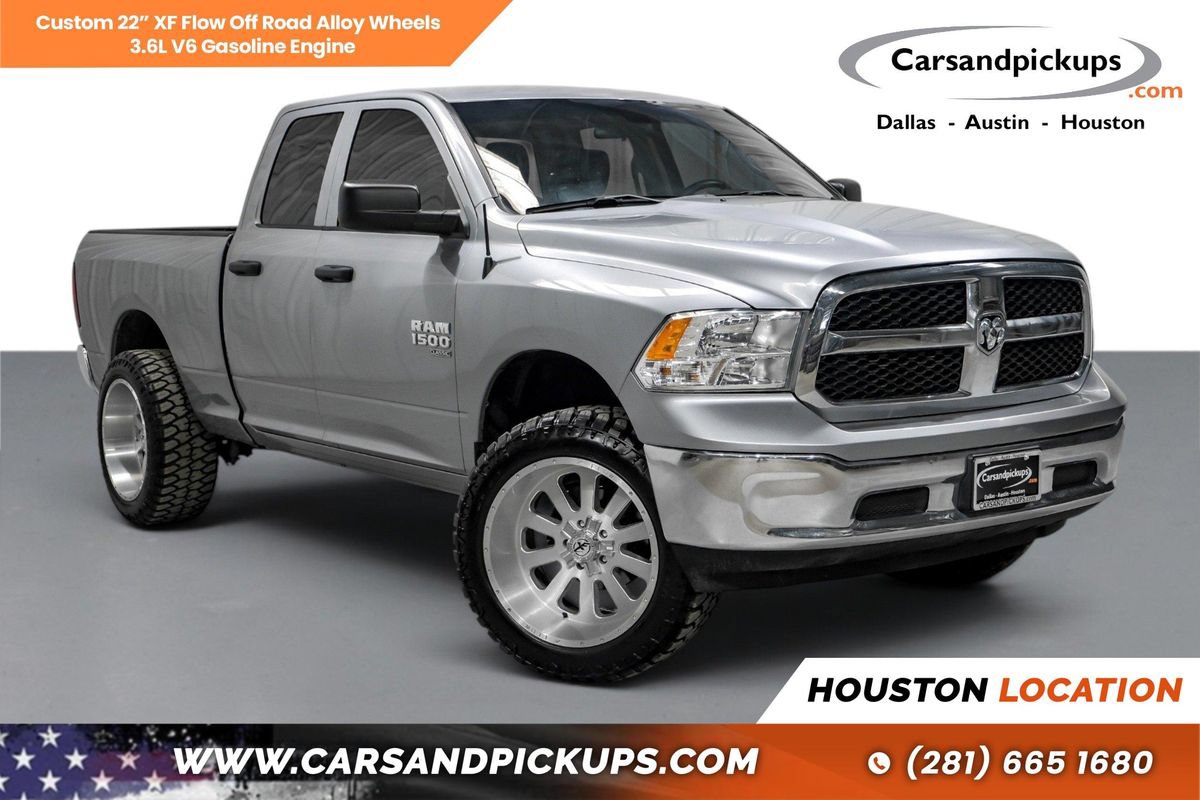 Used 2021 RAM 1500 Tradesman w/ Chrome Plus Package RWD image 1