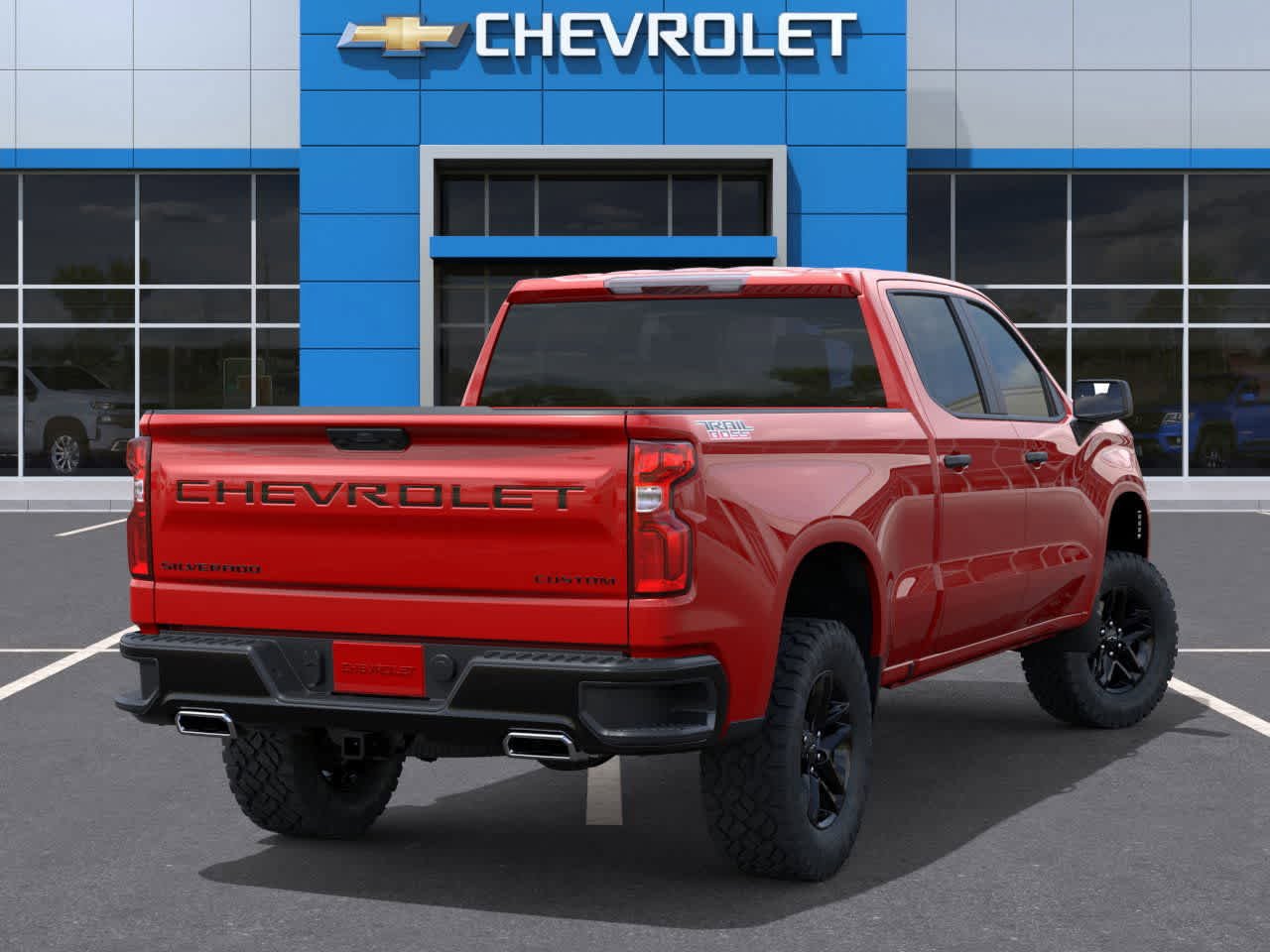 New 2026 Chevrolet Silverado 1500 Custom Trail Boss w/ Dark Appearance Package AWD/4WD image 4