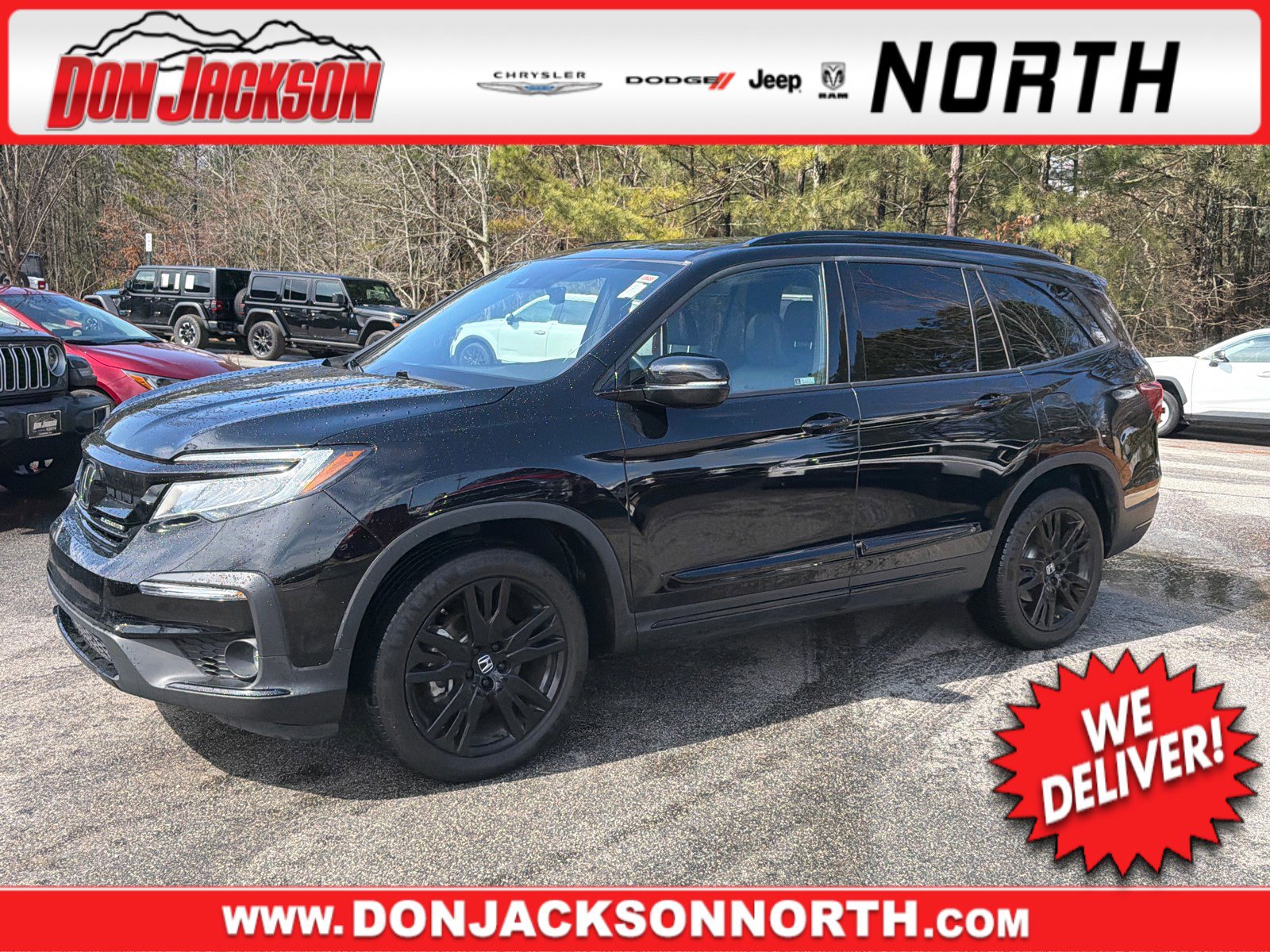 Used 2021 Honda Pilot Black Edition