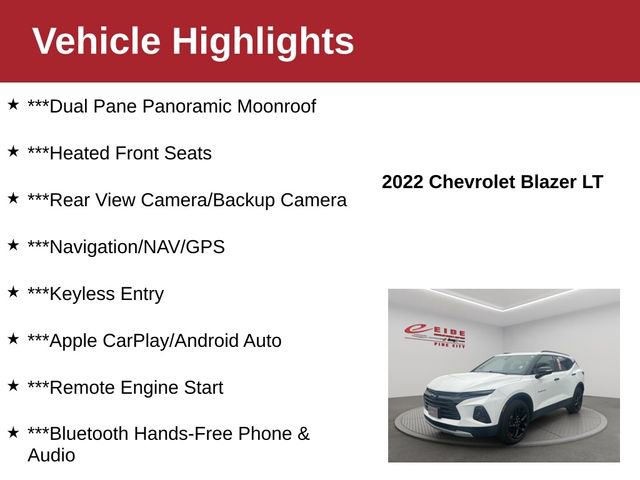 Used 2022 Chevrolet Blazer LT w/ Redline Edition image 3