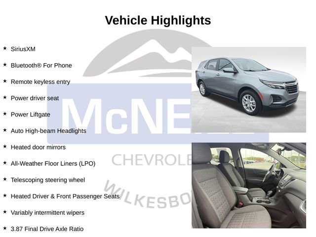 Used 2024 Chevrolet Equinox LT w/ LPO, Floor Liner Package AWD/4WD image 9