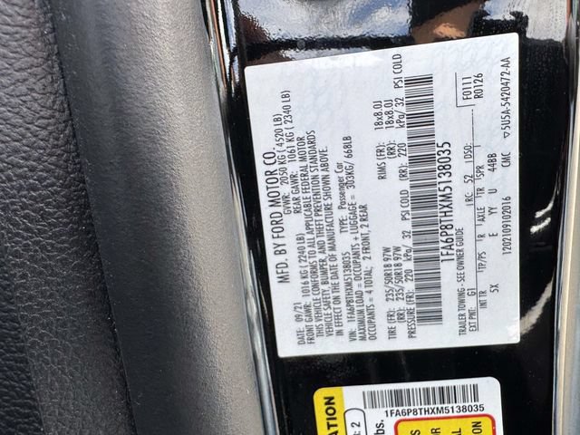 Used 2021 Ford Mustang Premium w/ Equipment Group 201A RWD image 24
