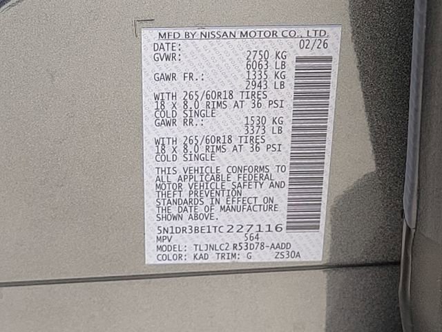 New 2026 Nissan Pathfinder Rock Creek image 13