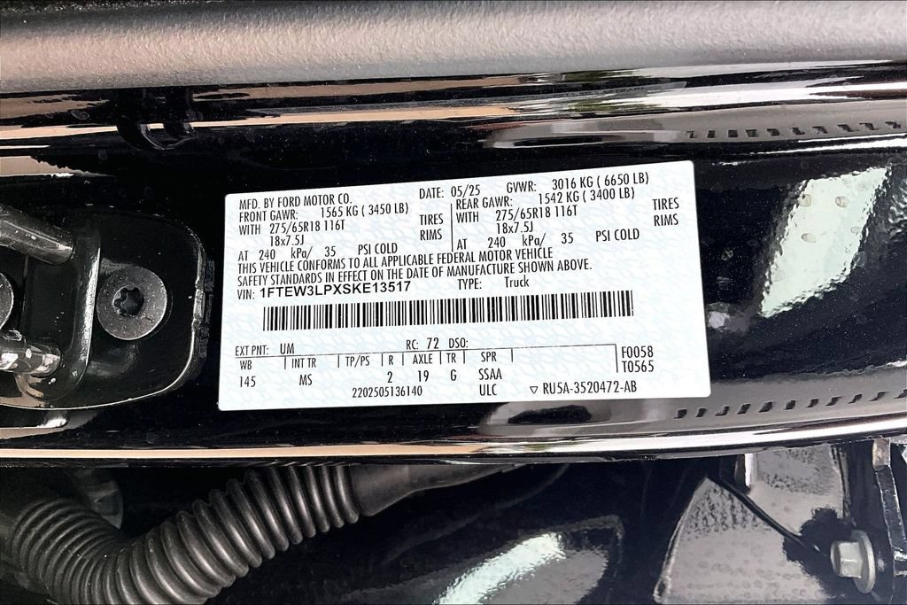 Used 2025 Ford F150 XLT w/ Equipment Group 301A Standard AWD/4WD image 39