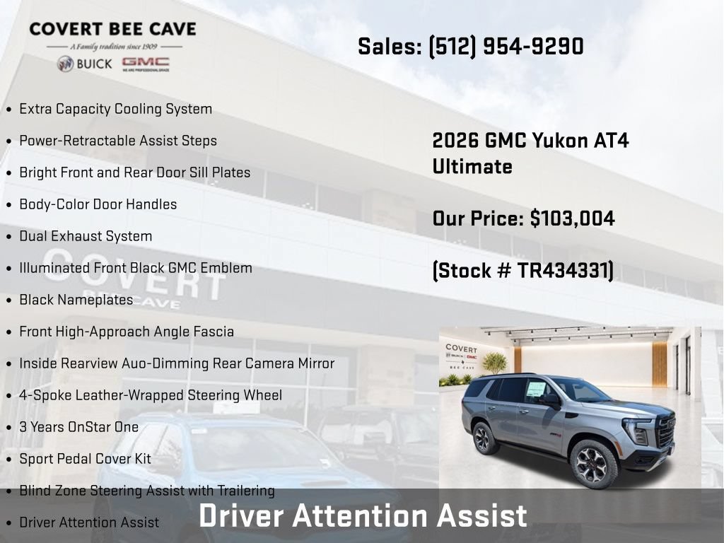 New 2026 GMC Yukon AT4 Ultimate AWD/4WD image 39