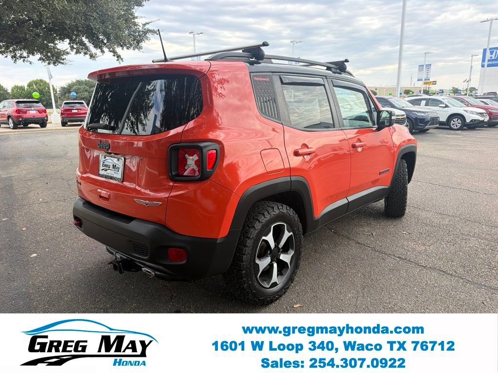 Used 2019 Jeep Renegade Trailhawk AWD/4WD image 3