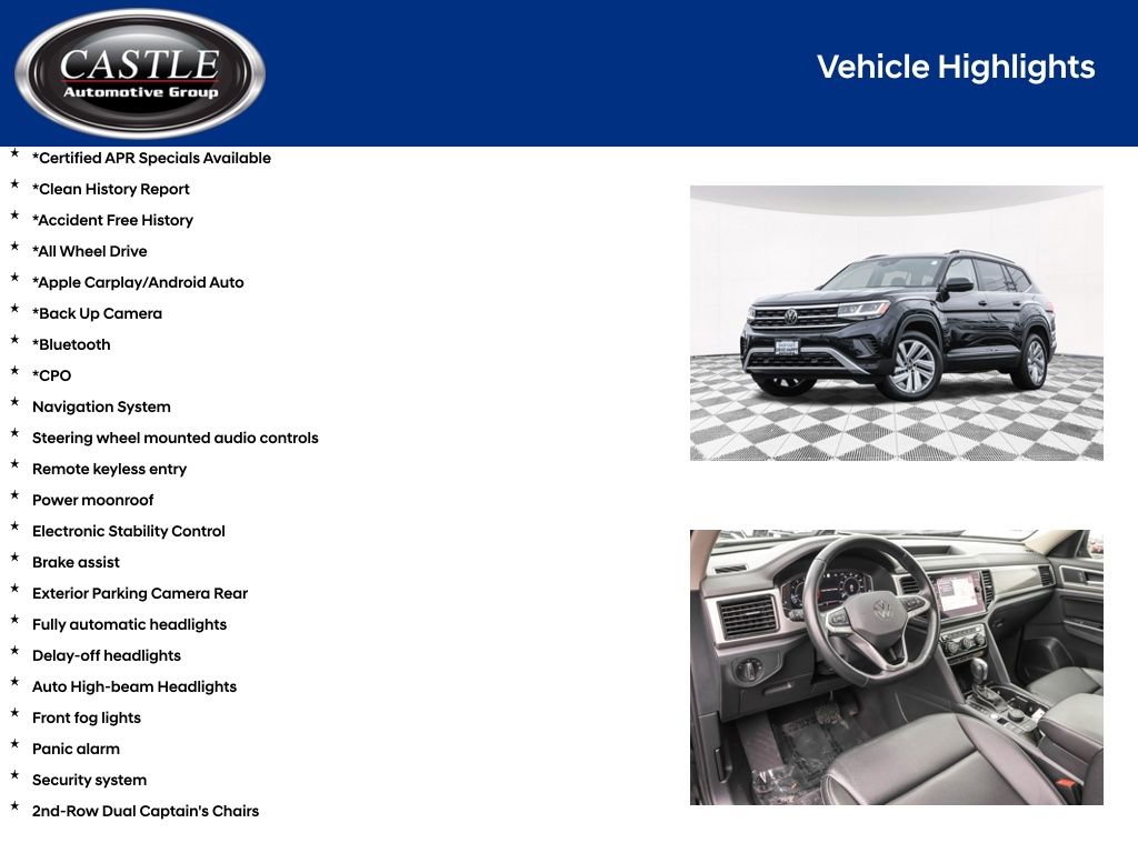 Used 2021 Volkswagen Atlas SEL image 4