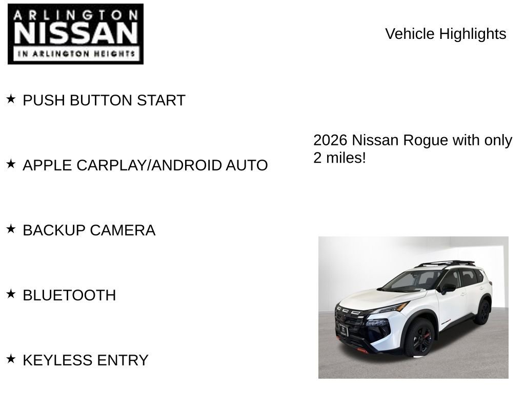 New 2026 Nissan Rogue SV AWD/4WD image 8