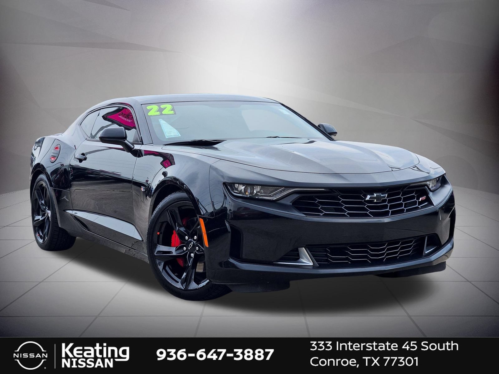 Used 2022 Chevrolet Camaro LT w/ RS Package RWD image 3