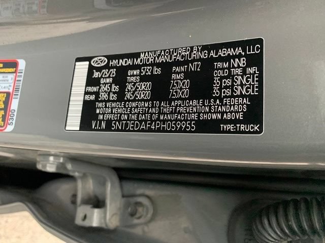 Used 2023 Hyundai Santa Cruz Limited AWD/4WD image 35