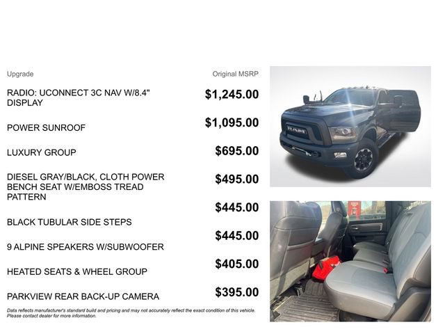 Used 2017 RAM 2500 Power Wagon w/ Luxury Group image 3