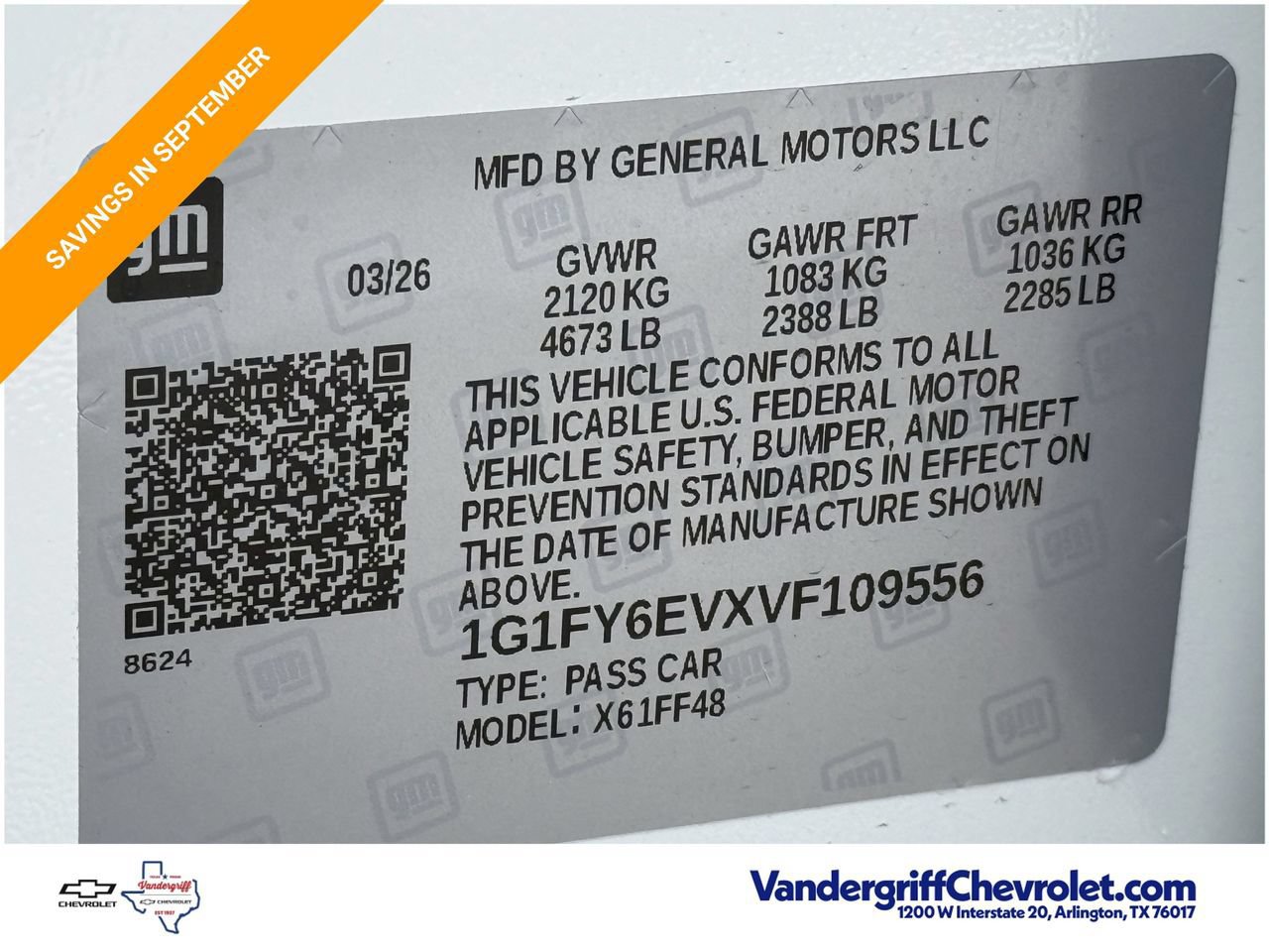 New 2027 Chevrolet Bolt LT w/ Comfort Package FWD image 22