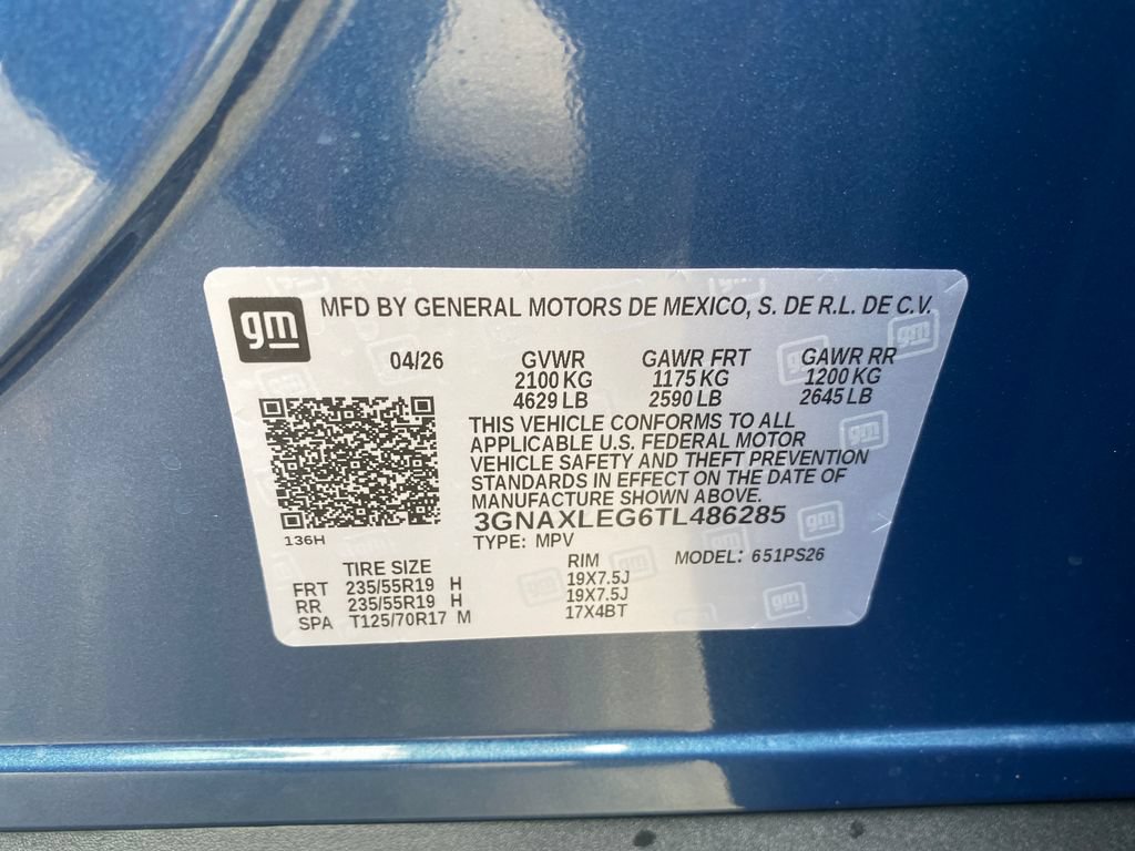 New 2026 Chevrolet Equinox RS w/ Convenience Package III FWD image 32