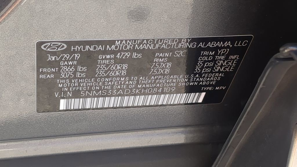 Used 2019 Hyundai Santa Fe SEL FWD image 24