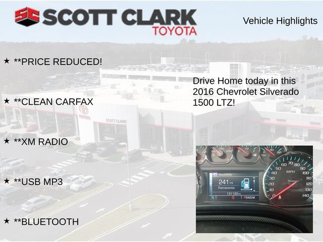 Used 2016 Chevrolet Silverado 1500 LTZ w/ Texas Edition AWD/4WD image 10