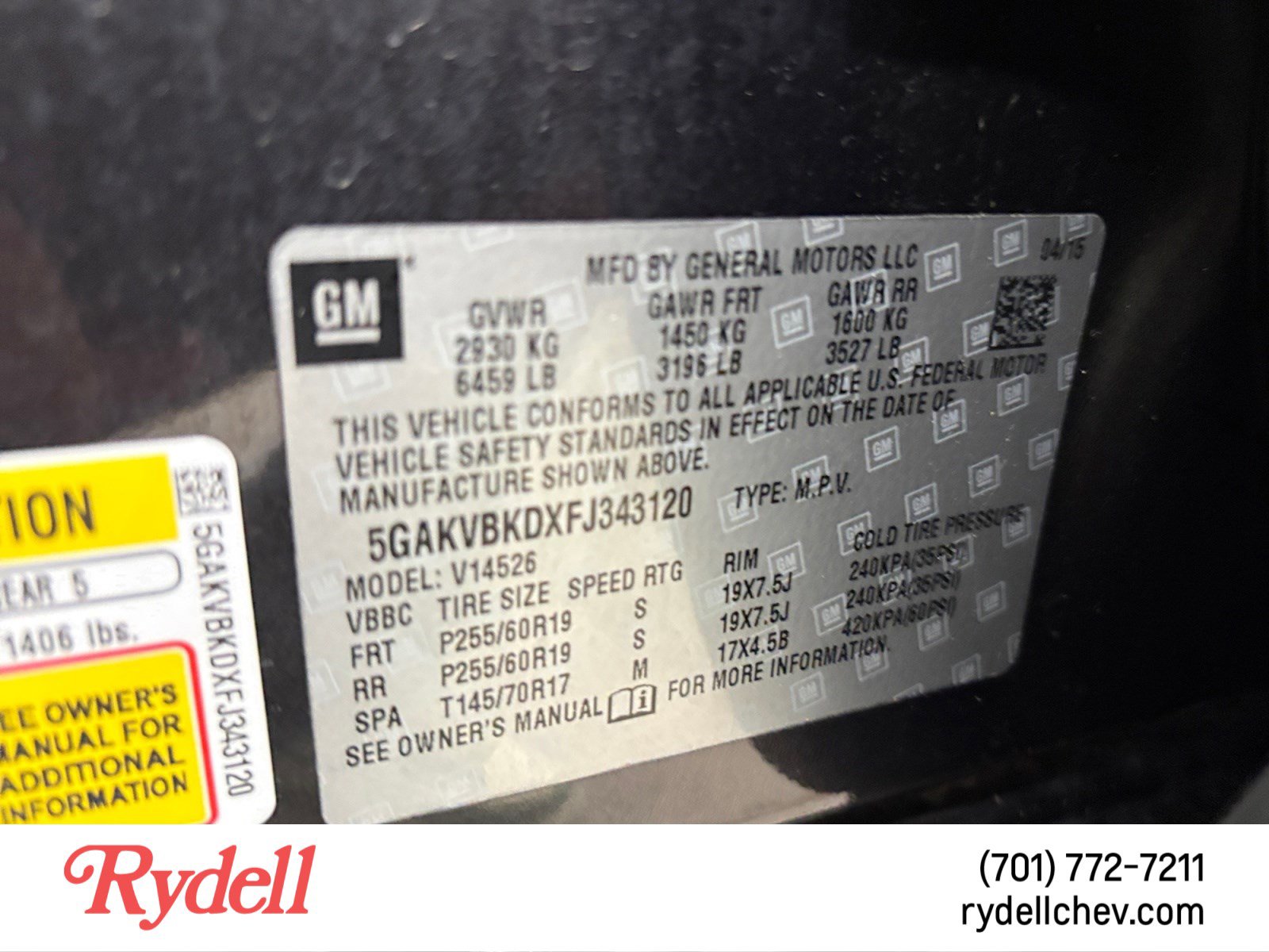 Used 2015 Buick Enclave Leather AWD/4WD image 23
