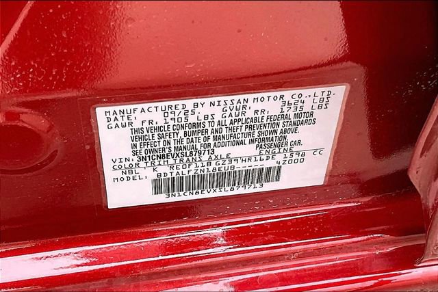 Certified 2025 Nissan Versa SV w/ Trunk Package image 32