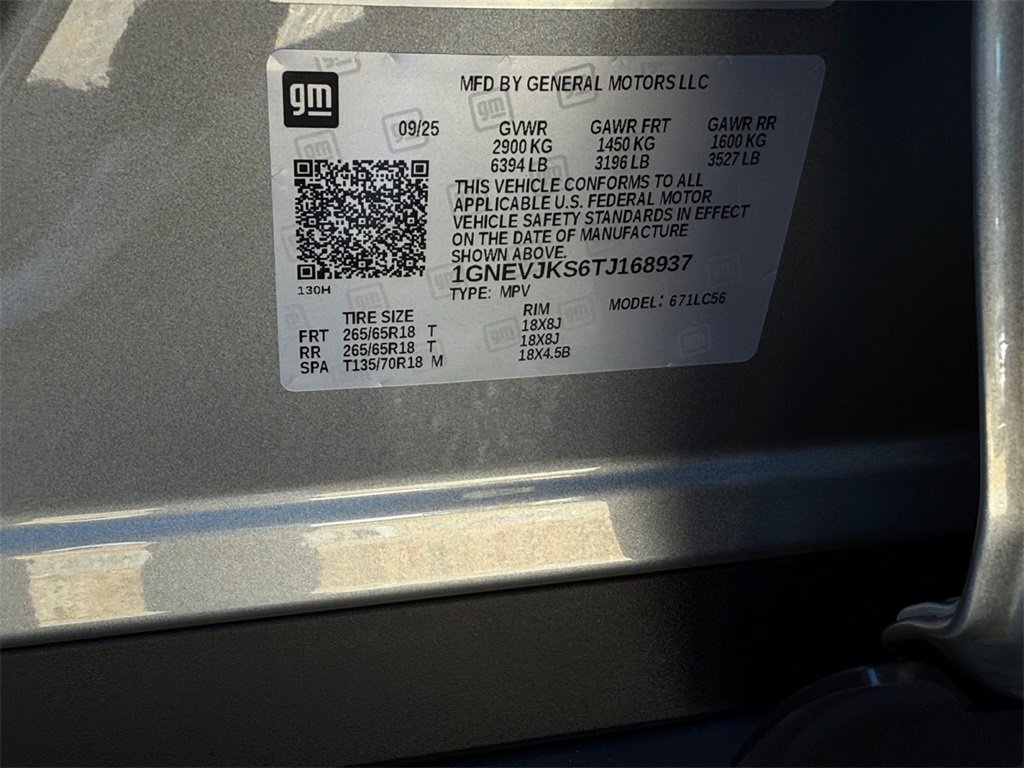 New 2026 Chevrolet Traverse Z71 w/ Driver Confidence Package image 23