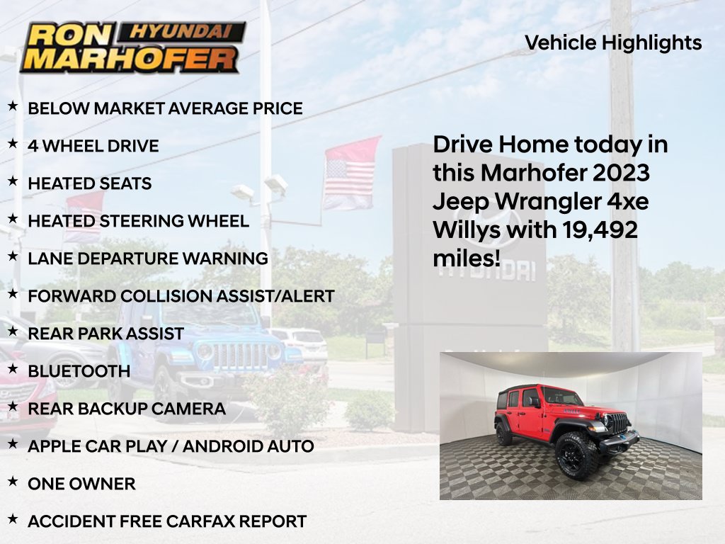 Used 2023 Jeep Wrangler Unlimited w/ Cold Weather Group AWD/4WD image 15