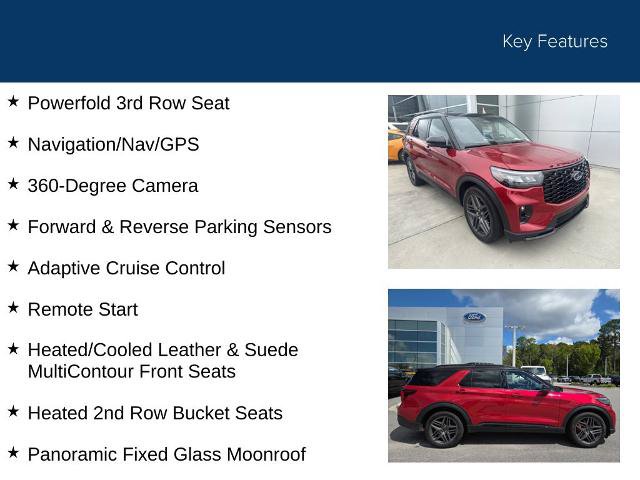 Certified 2026 Ford Explorer ST w/ Sun And Sound Package AWD/4WD image 36