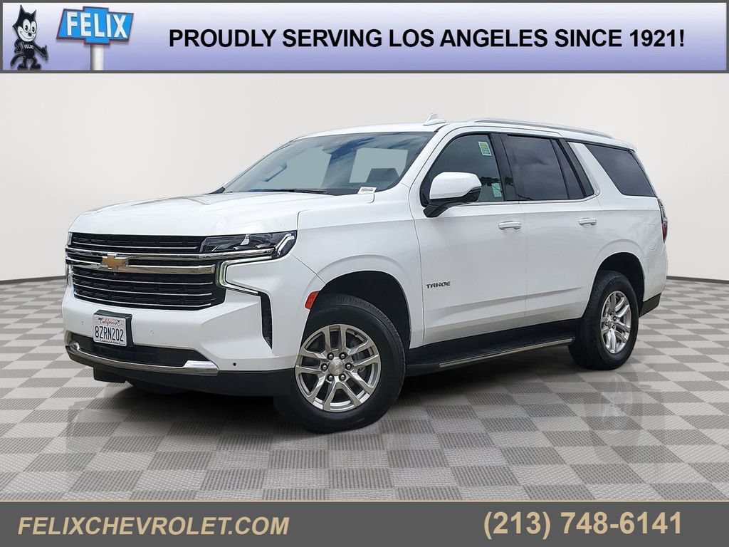 Used 2022 Chevrolet Tahoe LT w/ Luxury Package RWD image 1