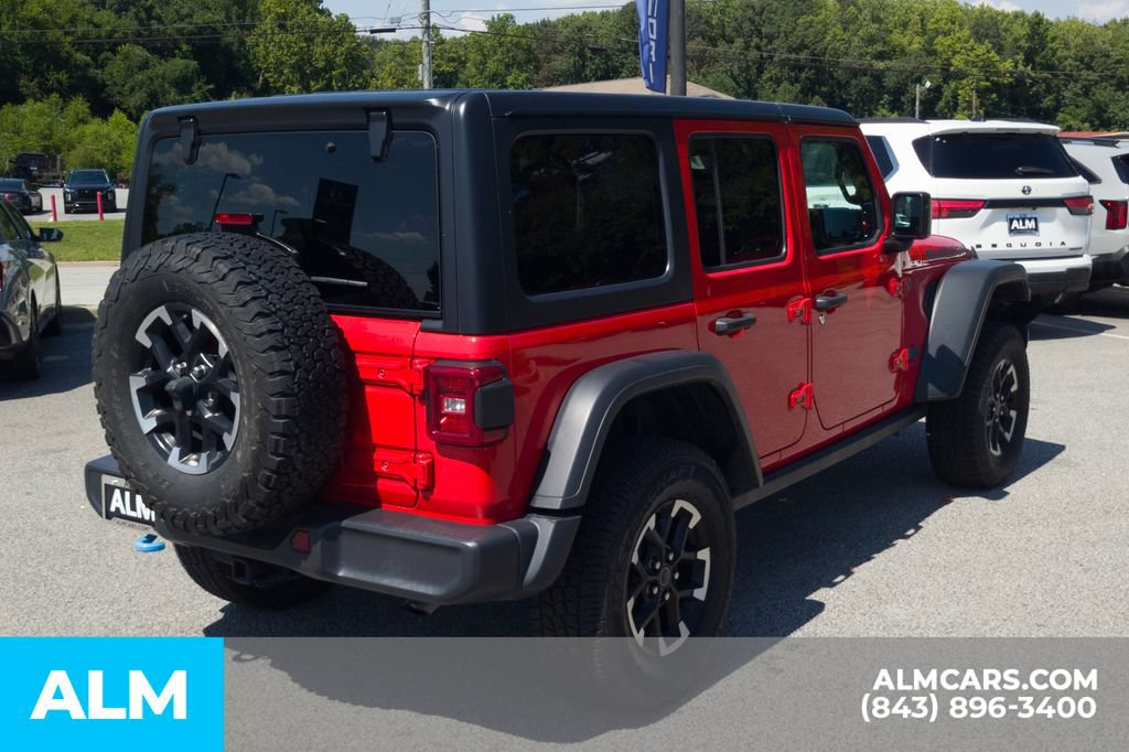 Used 2024 Jeep Wrangler Unlimited Rubicon 4xe AWD/4WD image 5