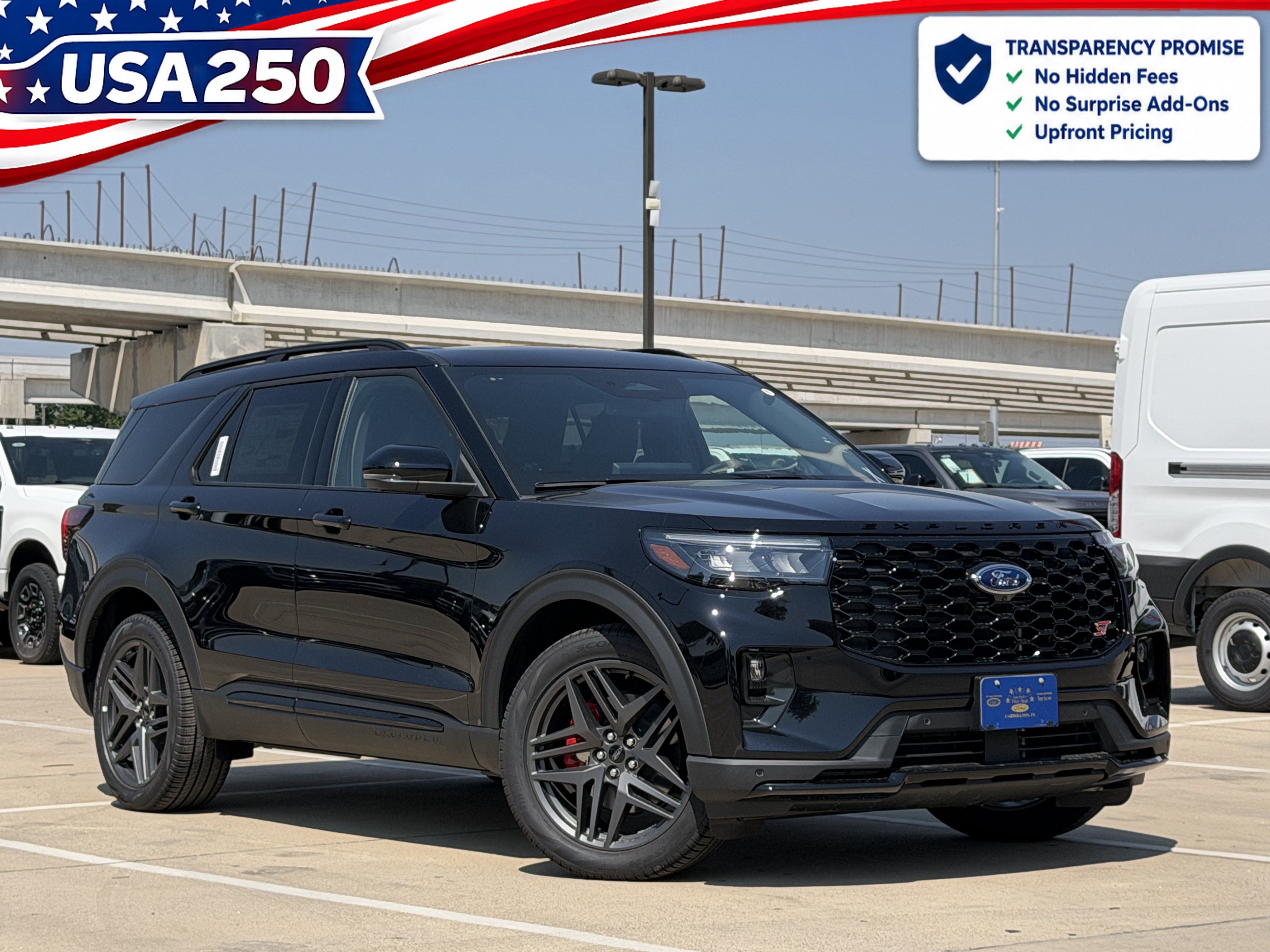 New 2026 Ford Explorer ST w/ Sun And Sound Package AWD/4WD image 2
