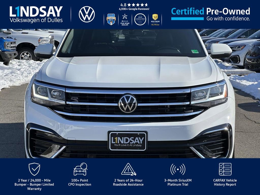 Certified 2021 Volkswagen Atlas Cross Sport SE w/ Panoramic Sunroof Package image 2