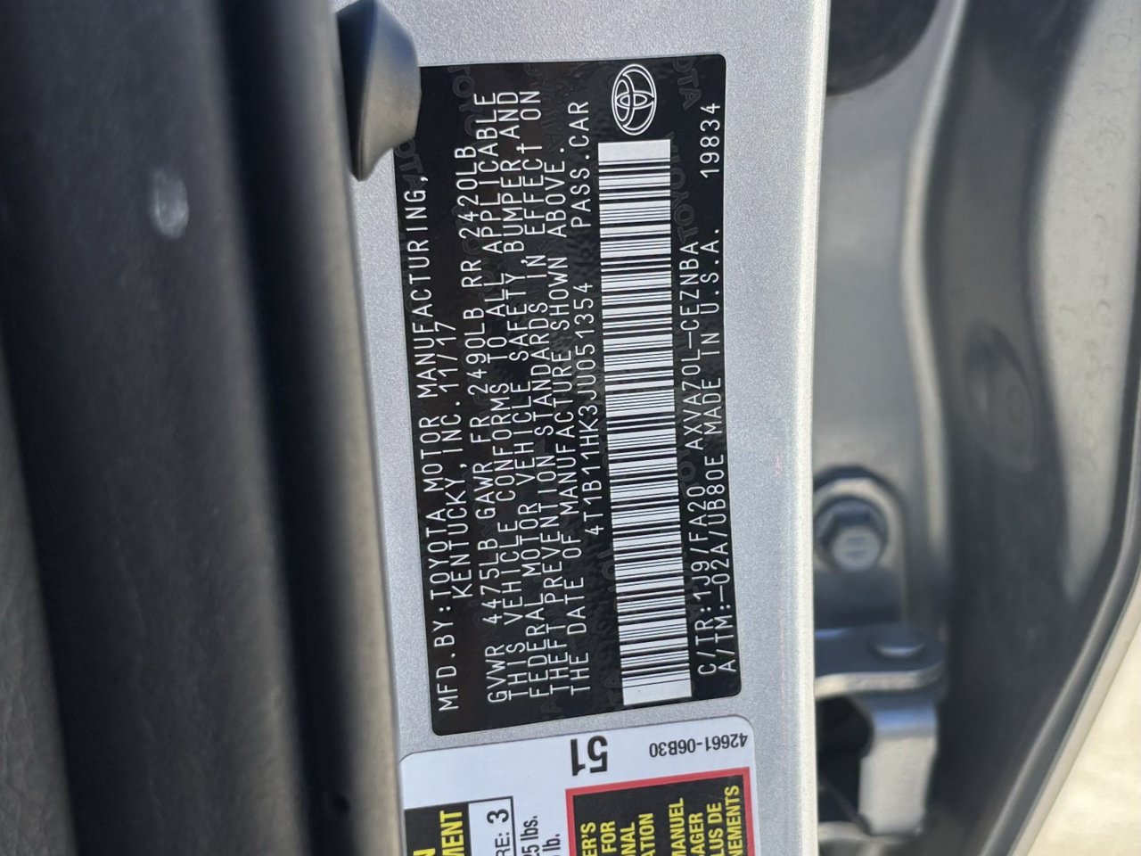 Used 2018 Toyota Camry LE FWD image 30