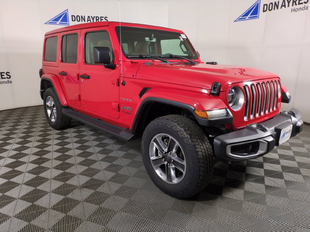 Used 2020 Jeep Wrangler Unlimited Sahara AWD/4WD image 11