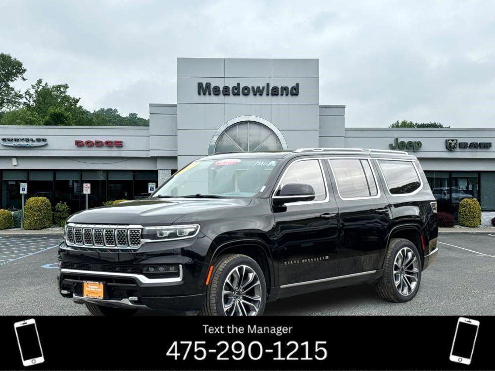 Used 2022 Jeep Grand Wagoneer Series III w/ Rear Seat Video Group 1