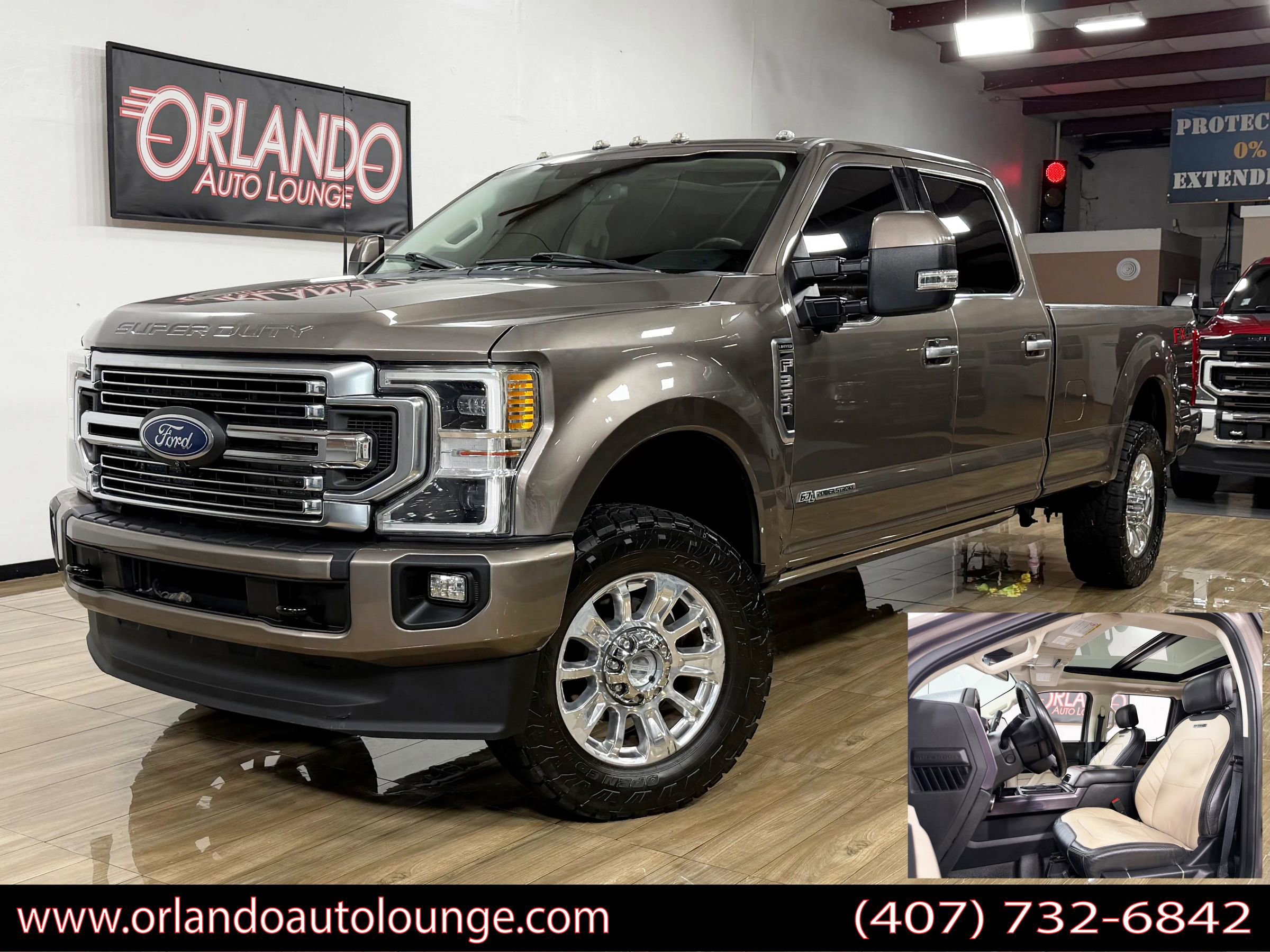 Used 2020 Ford F350 Limited w/ FX4 Off-Road Package AWD/4WD image 1
