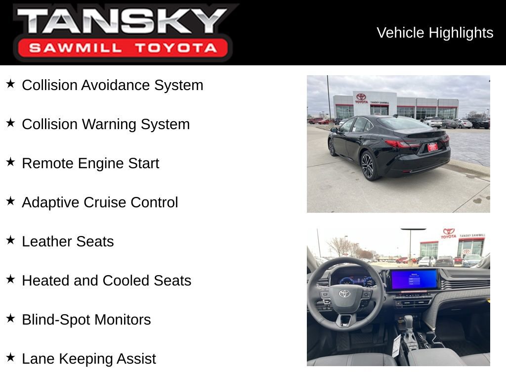 New 2026 Toyota Camry XLE image 9