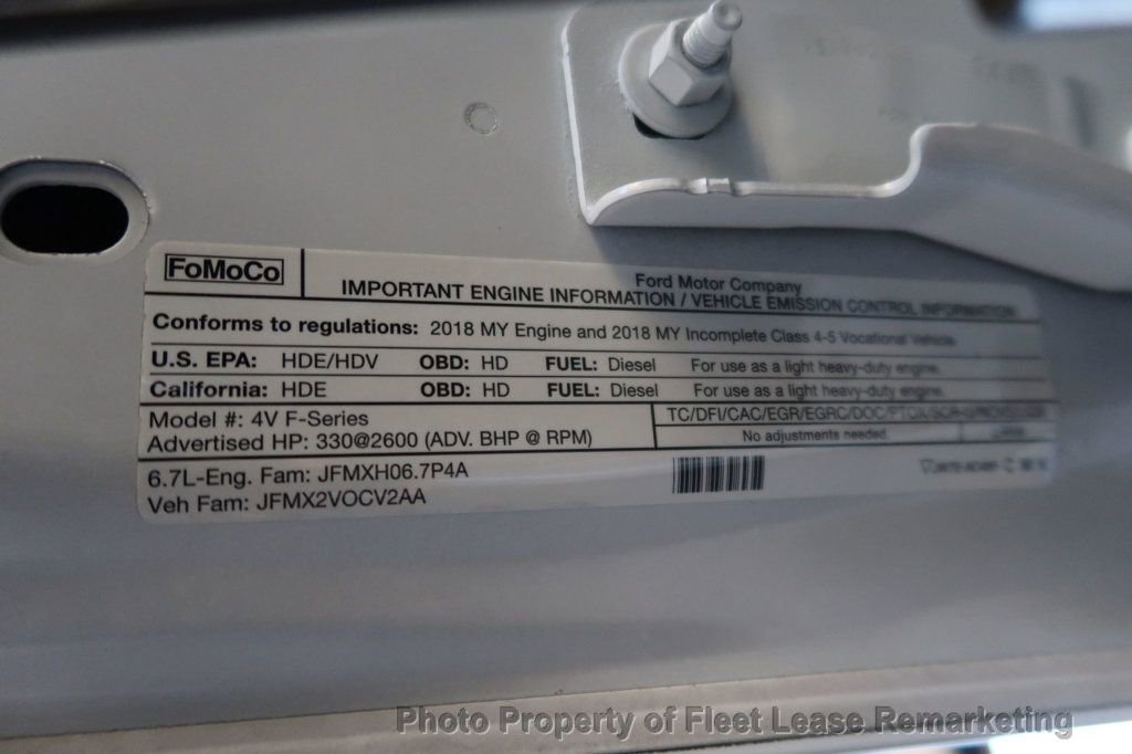 Used 2018 Ford F550 2WD Regular Cab Super Duty image 34