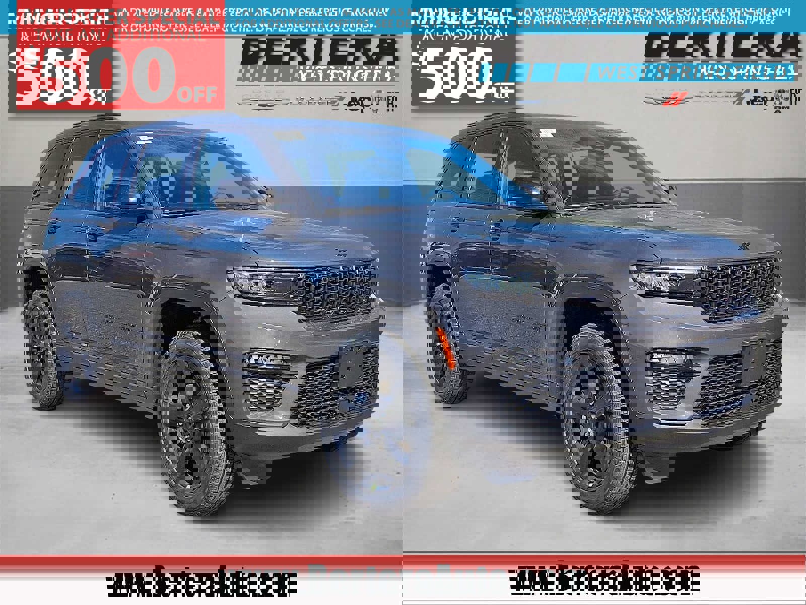 New 2025 Jeep Grand Cherokee Limited w/ Black Appearance Package